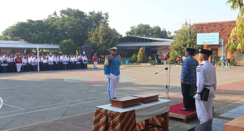 SMP Negeri 2 Kota Tegal Gelar Khidmat Upacara Peringatan HUT ke-80 Kemerdekaan RI