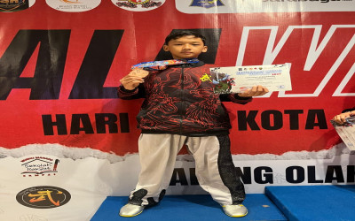 Siswa SMP Negeri 2 Tegal Raih Prestasi Membanggakan di Kejuaraan Wushu Piala Wali Kota Surabaya 2026