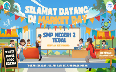 Semarak Market Day SMP Negeri 2 Kota Tegal, Ajang Kreativitas dan Jiwa Kewirausahaan Siswa